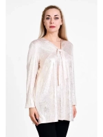 Блузка нарядная блестящая