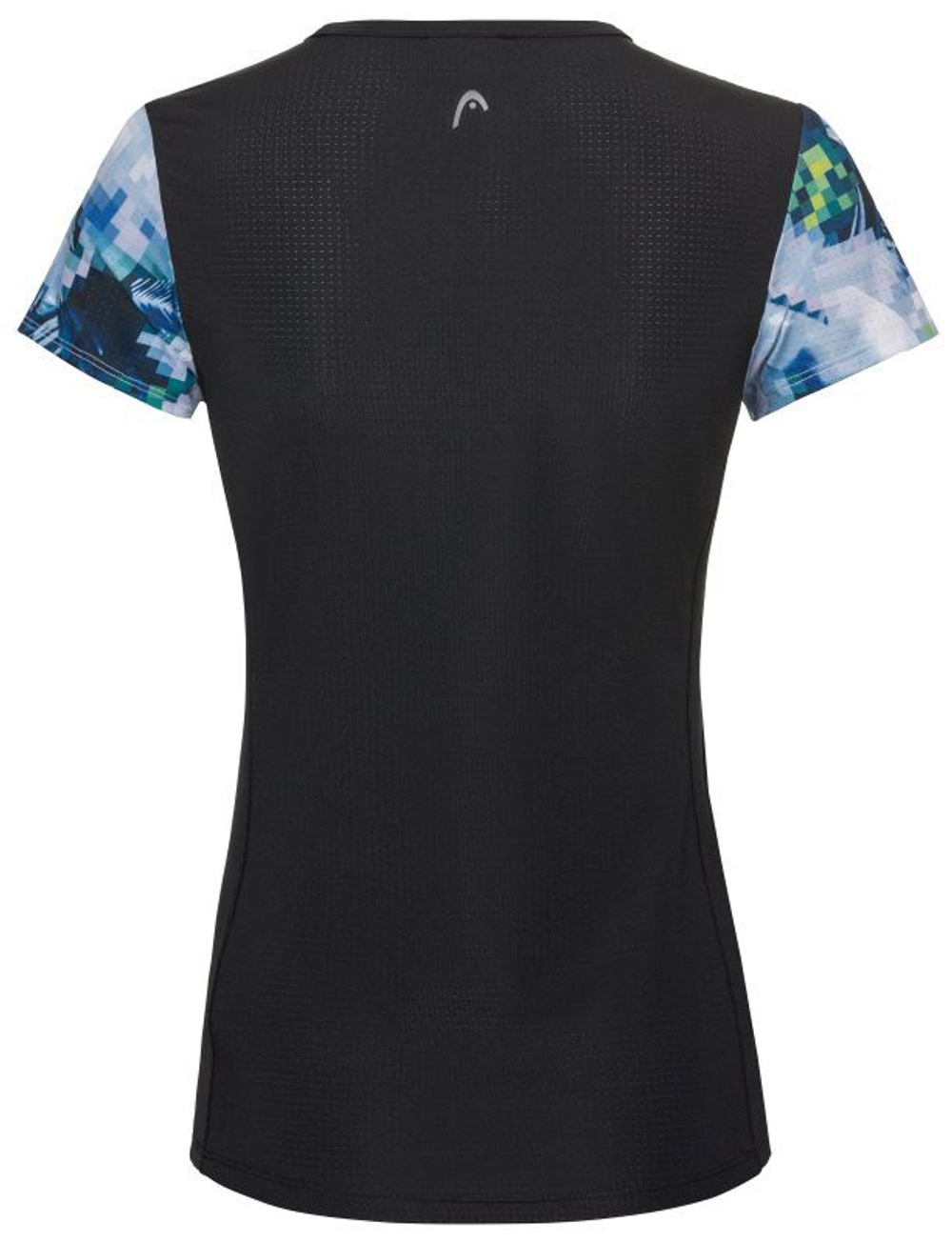Женская теннисная футболка Head Mia T-Shirt W - sky blue/black