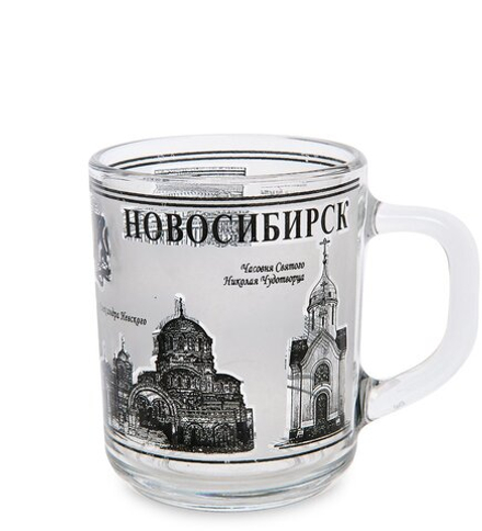 Народные промыслы ЯЛ-15-05/4 Кружка «Новосибирск» (стекло)