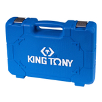 KING TONY (44108AMP01) Гайковерт пневматический ударный 1/2", 881 Нм, с комплектом головок, 19 предметов