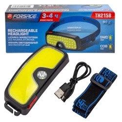 Фонарь светодиодный аккумуляторный Forsage F-TH2158