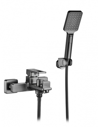 353531-G Смеситель од. для ванны кор. (ГРАФИТ) ViEiR (10/1шт)