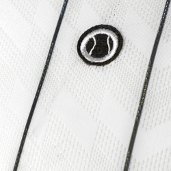 Мужское теннисное поло Tennis-Point Stripes Polo Special Edition Men - White, Black