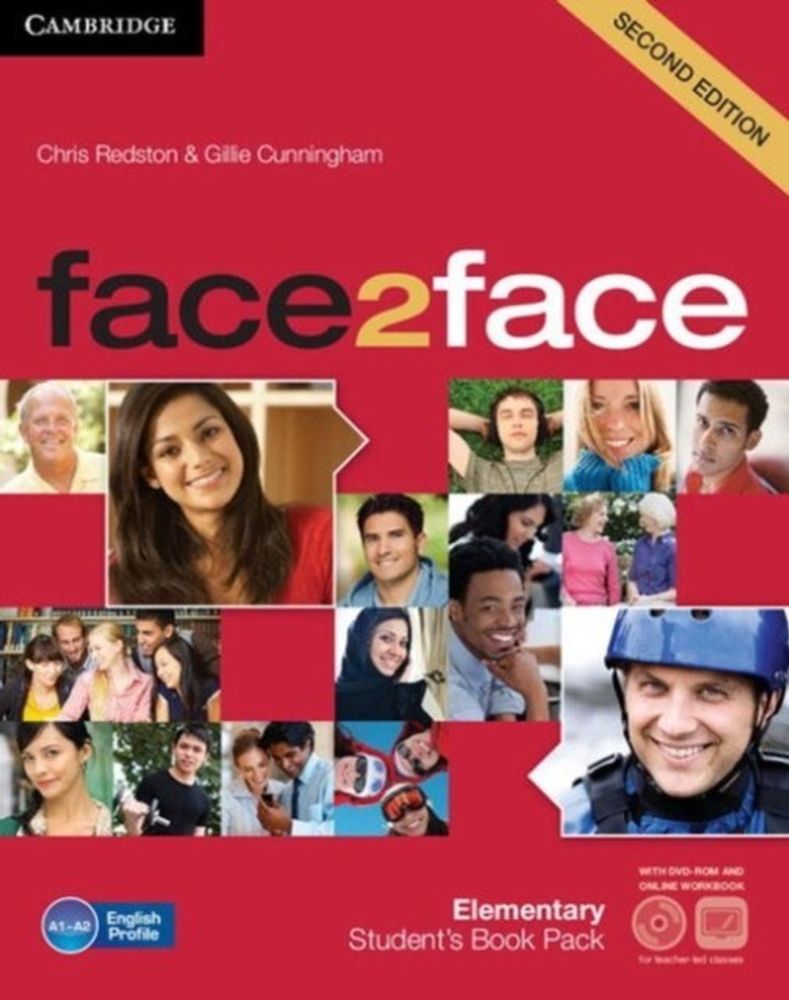 face2face (Second Edition) Elementary Student&#39;s Book with DVD-ROM and Online Workbook Pack