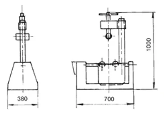Машина для обработки фланцев Nodha ТВЕ-305
