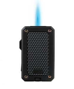 Зажигалка сигарная Colibri Rally, черный металлик