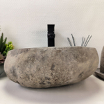 Раковина из речного камня RS63901 (41*34*15) 0120