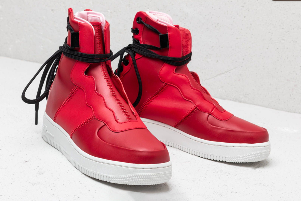 Полусапоги Nike AF1 Rebel, красн.