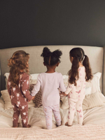 Пижама для девочки Next D73-941, 3 шт., Бежевый, Коричневый, Сиреневый