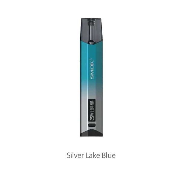 Купить Набор SMOK Nfix 700mAh Pod Kit Silver Lake Blue (Стальной+Бирюзовый)