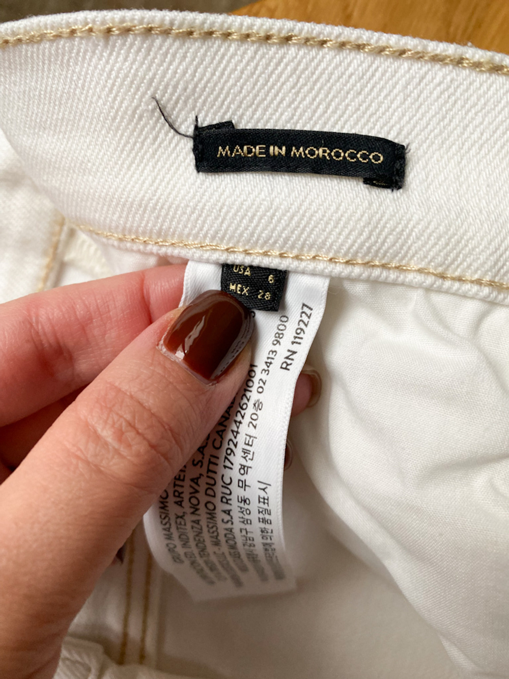 Джинсы Massimo Dutti, S