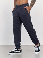 Брюки мужские с начесом "jogger fleece" (графит)