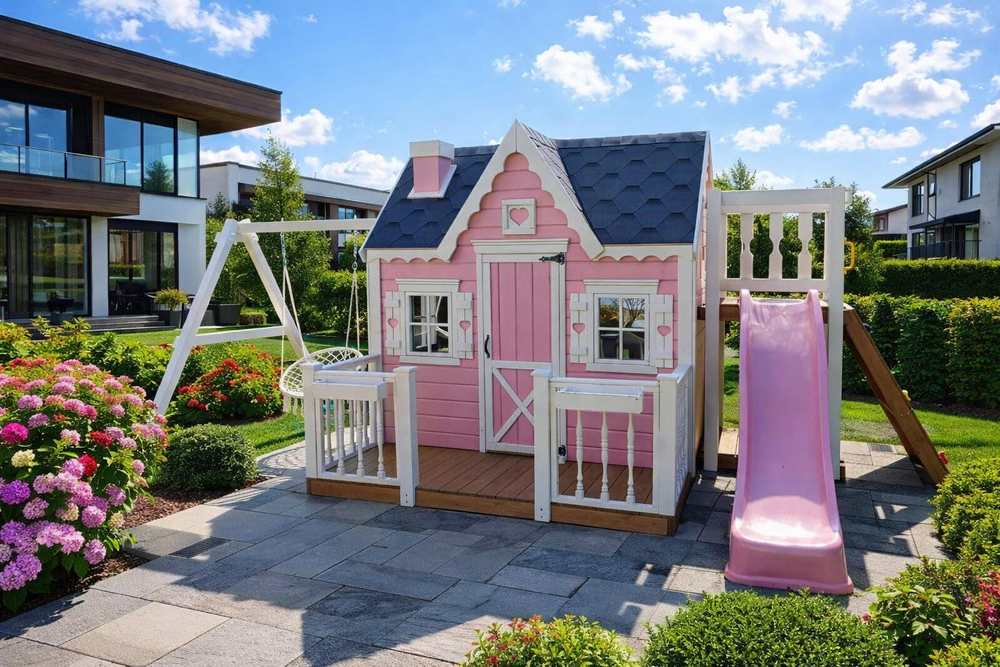 Домик Венди с балкончиком