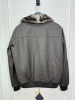 Кашемировая куртка Brunello Cucinelli с мехом