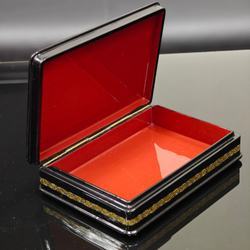 Шкатулка с росписью Холуй "Морозко"