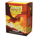 Dragon Shield - Dual Matte Ember протекторы 100 штук
