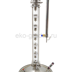 нержавеющая тарельчатая колонна (флейта) на 2 дюйма