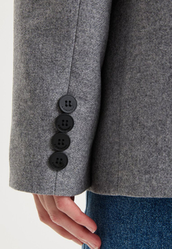 Пиджак в стиле oversize из итальянской шерсти