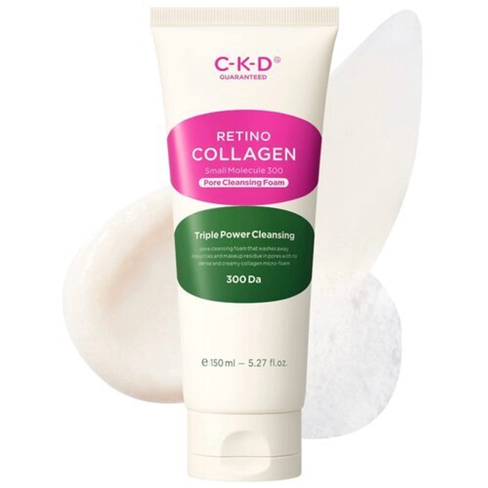 Пенка для умывания CKD Retino Collagen Small Molecule 300 Pore Cleansing Foam 150 мл