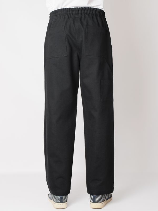 Брюки Side Pocket черные - фото 4