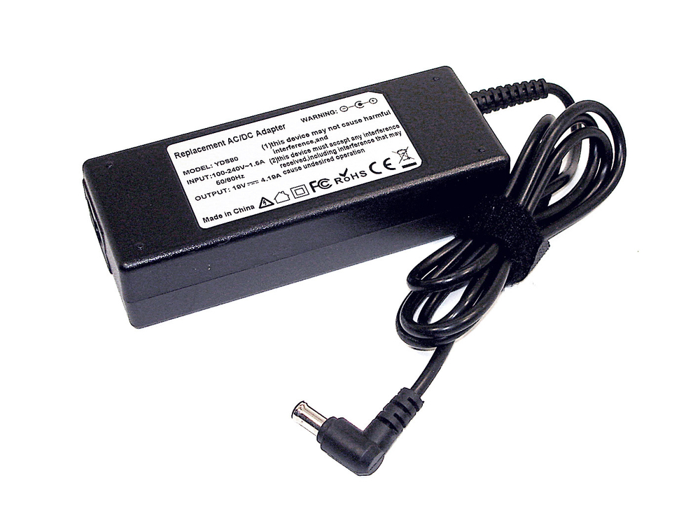 Блок питания для монитора и телевизора LCD 19V 4.19A 78W (6.5x4.4mm) OEM