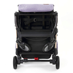 Детская прогулочная коляска Nuovita Anima lilla, Argento / Сиреневый, Серебряный