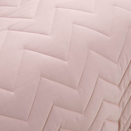Покрывало 160х220 и наволочка 50х70 Sofi De MarkO Робби светло-розовое