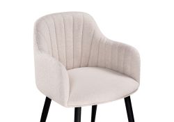 Стул на металлокаркасе Халли lamb 19 / черный