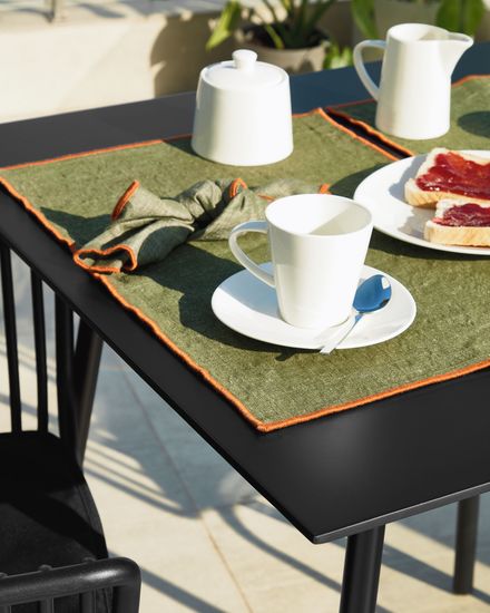 Стол Ulrich 75х75 черный