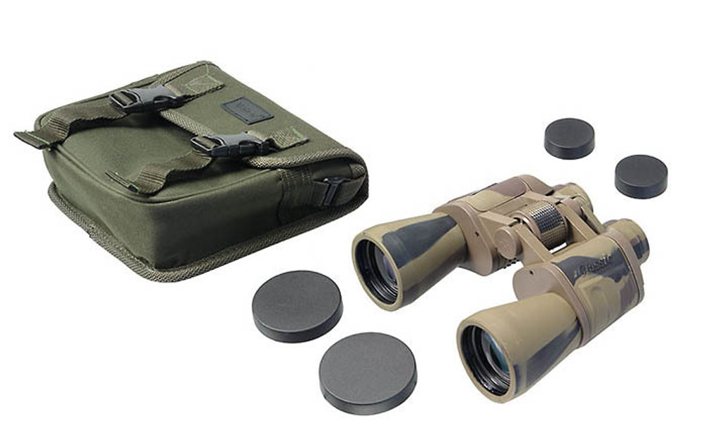 Бинокль Veber Classic БПЦ 12x50 VR камуфлированный [10959]