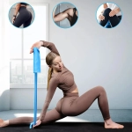 Жгут для йоги 0,45 мм*15 см*2 м (туба). розовый