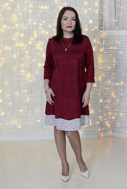 Трикотажное платье 2397ЛП