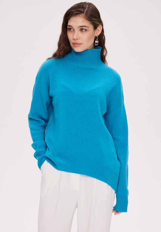 Свитер кашемировый удлиненный