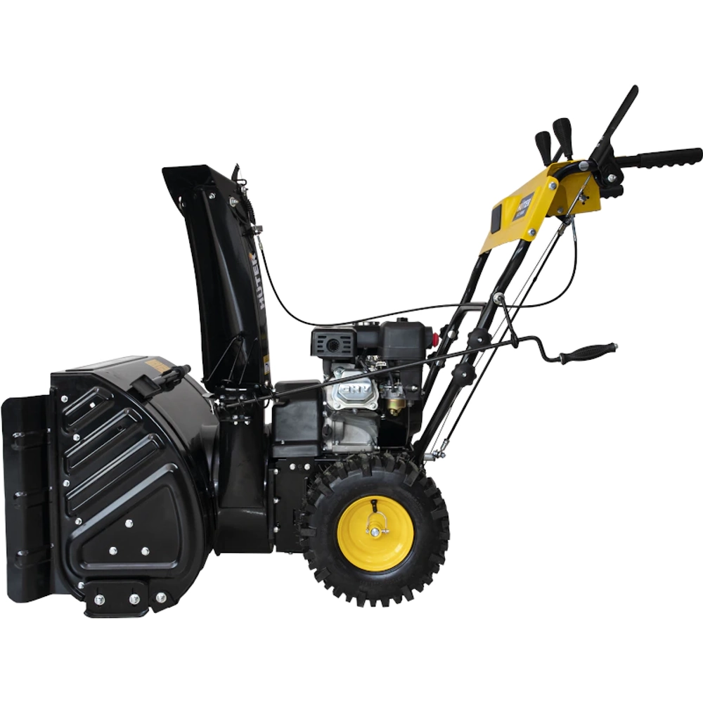 HUTER SGC 5500X бензиновый снегоуборщик 7.5 л.с, ковш 62 см, выброс 15 м, 6 вперед/2 назад 70/7/36