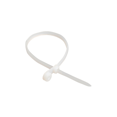 Хомут-стяжка 100х2,5 с отверстием (100шт.) бесц. Cieffeplast