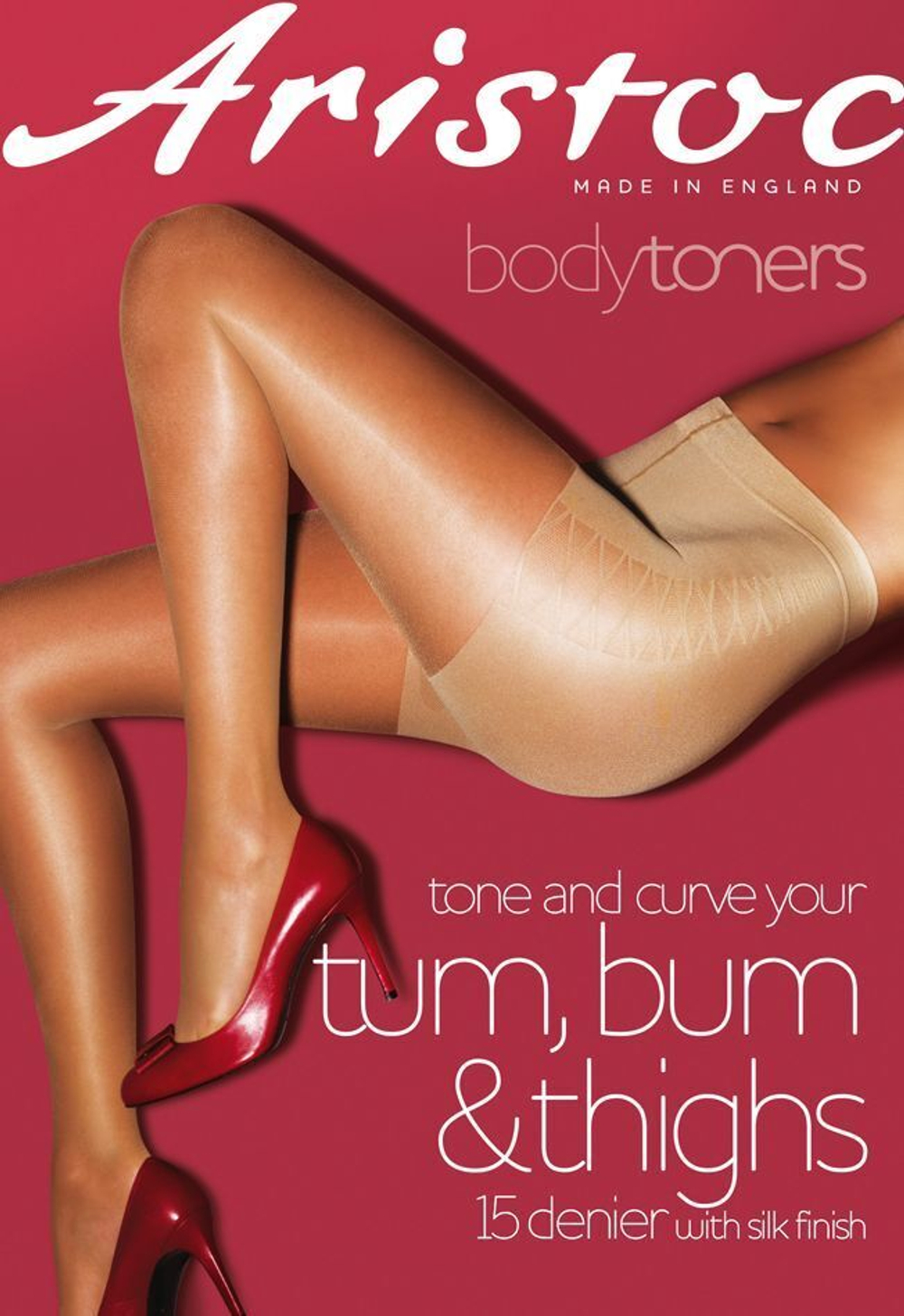 Колготки с утяжкой живота и бедер Bodytoners (Размер: XL) (Цвет: бронзовый)