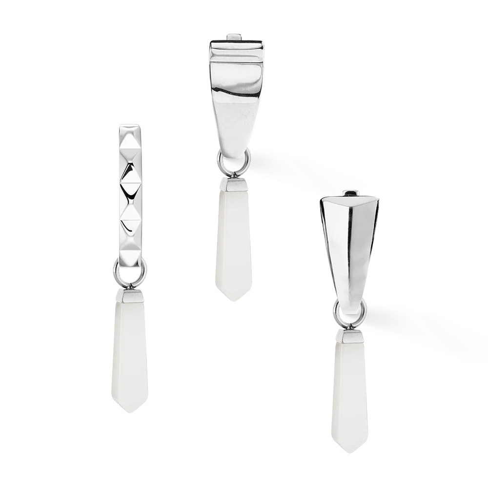 Подвеска на серьгу Coeur de Lion Silver-White 0051/44-1417