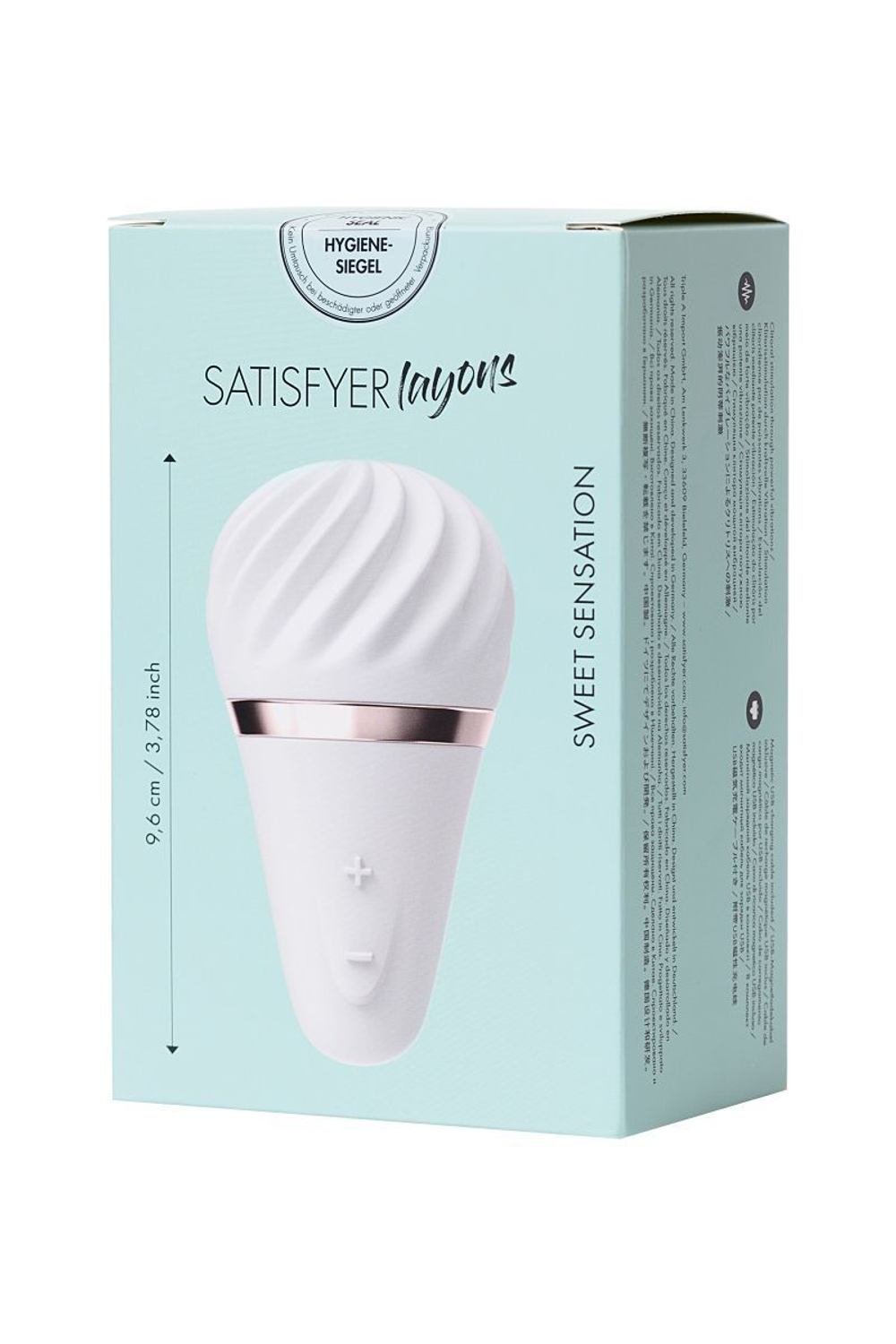 Белый вибромассажер Satisfyer Layons Sweet Sensation