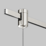 Коннектор с тросовым подвесом Tau в шинопровод Maytoni Flarity платина TRA154SW-1PT