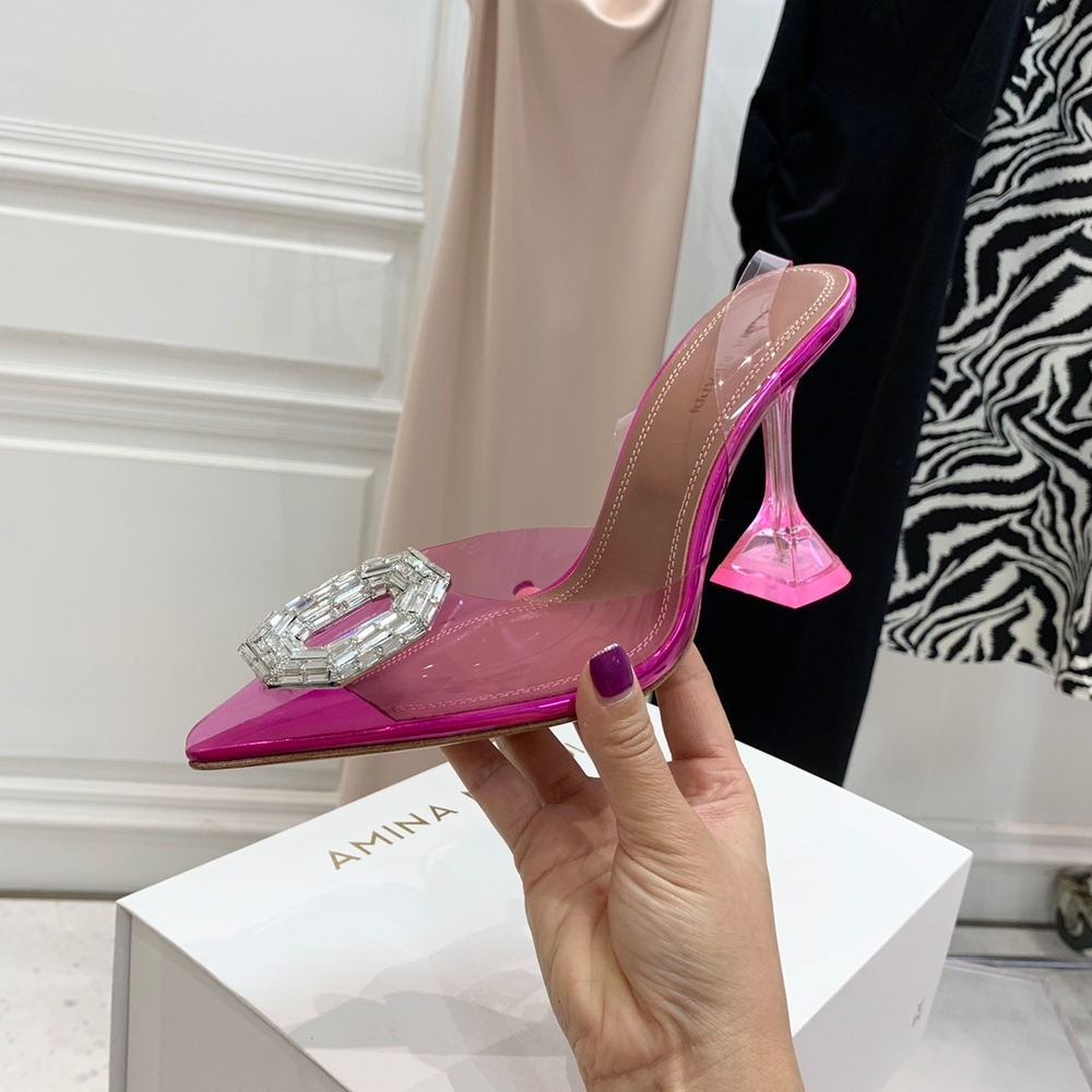Amina Muaddi Pumps