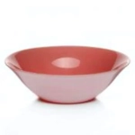 Салатник стеклянный 16см «Сити» розовый 10533SLBD40