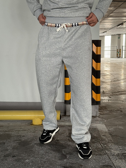 Штаны Burberry #002-2 (cер.)