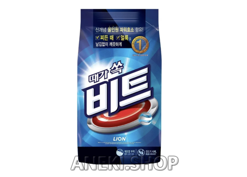 Порошок стиральный 10 кг Beat Pouch LION
