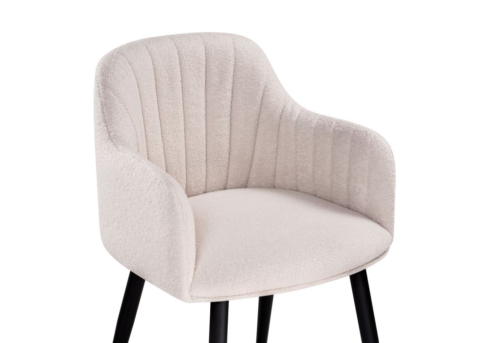 Стул на металлокаркасе Халли lamb 19 / черный