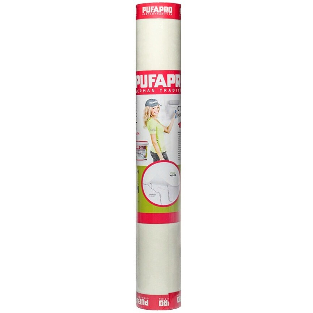 Малярный стеклохолст Pufapro 1х50 м 40 г/м2 009619092