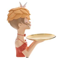 GAEM Фигурка декоративная "Девочка", L17 W27 H31 см