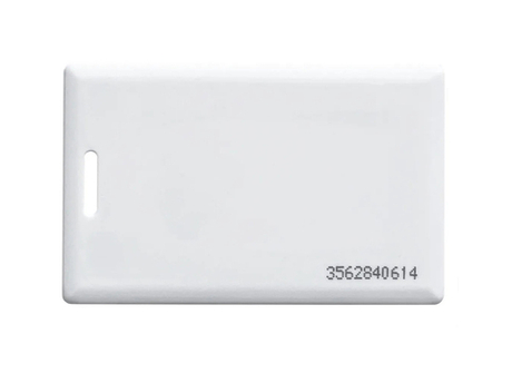 Бесконтактная толстая карта доступа MIFARE 1K CLAMSHELL (с номером)