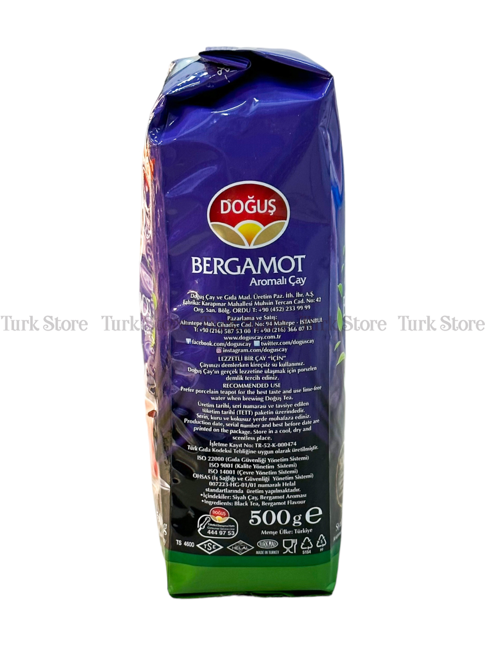 Чай Dogus Bergamot 500 гр