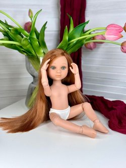Кукла BERJUAN виниловая шарнирная 35см Ева (4820A1)