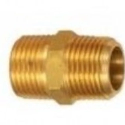 Штуцер латунный с наружными резьбами 1/2''X 1/4''(конус) Forsage F-CS-C-011-2